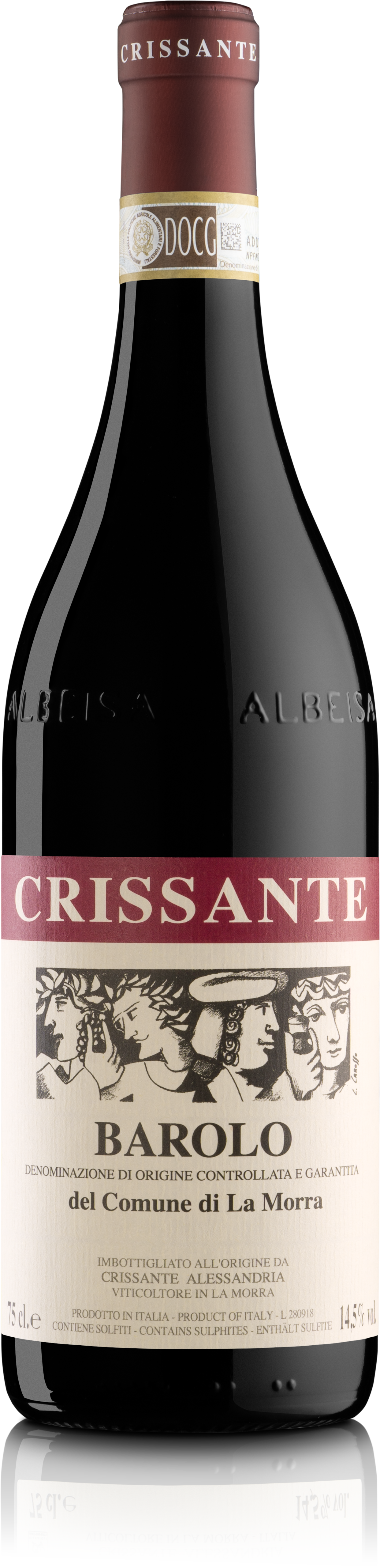 Barolo del Comune di La Morra  - Crissante Alessandria